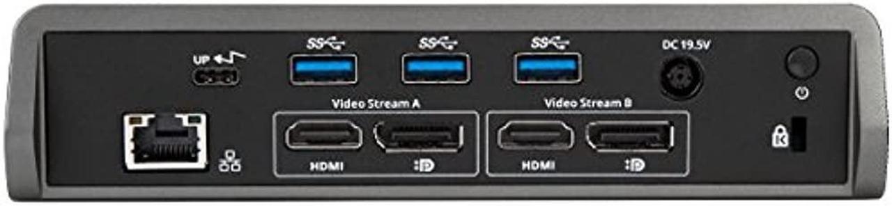 Alt view image 14 of 20 - Targus USB-C Universal DV4K Docking Station with Power - DOCK180USZ