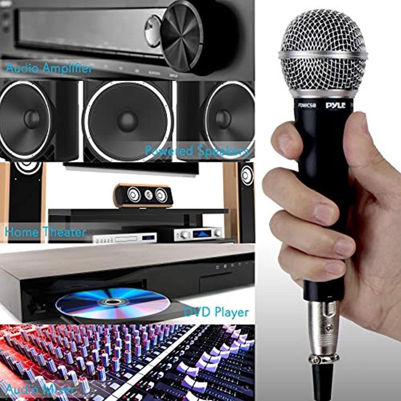 Alt view image 7 of 11 - Pyle Pro PDMIC58 Professional Moving Coil Dynamic Handheld Microphone
