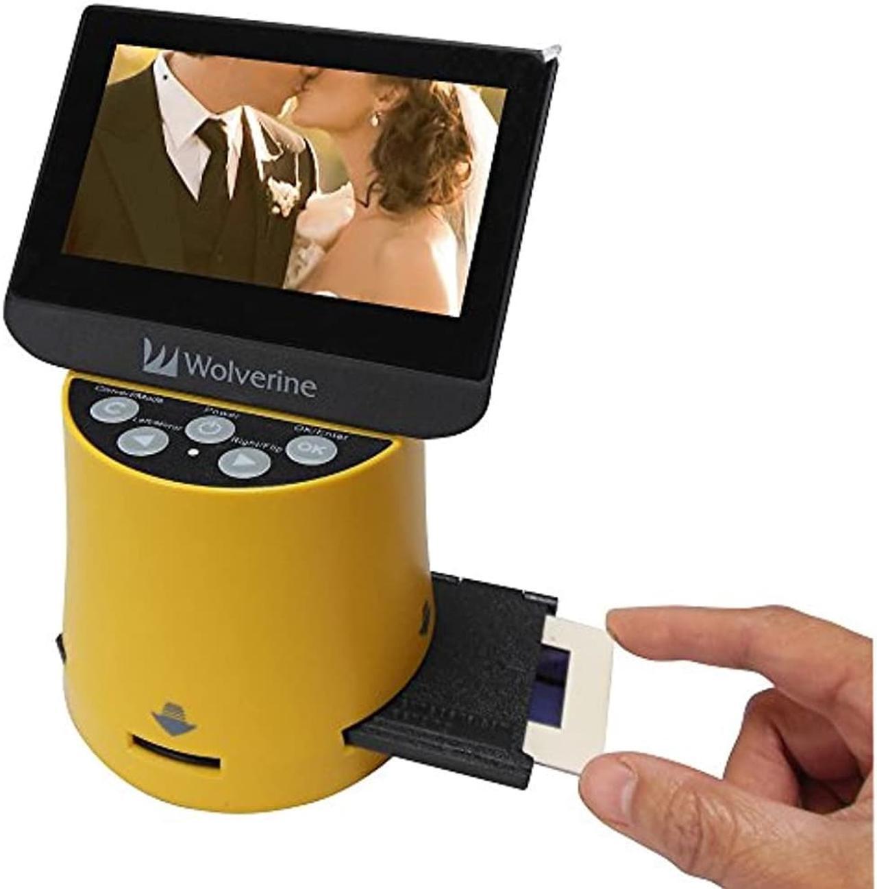 Alt view image 13 of 17 - Wolverine Data 8-in-1 HD Film to Digital Converter w/4.3" LCD Screen & HDMI