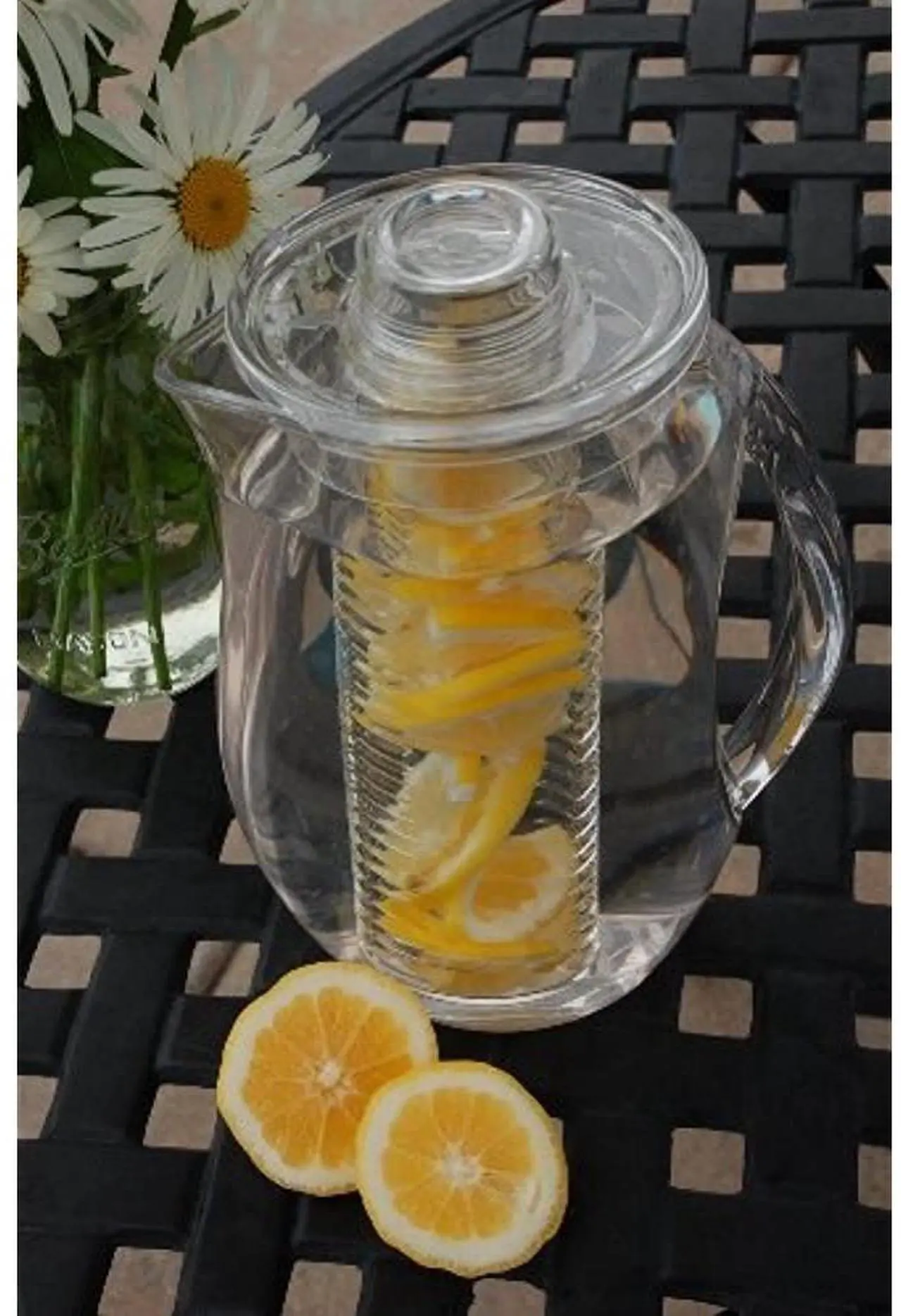 Alt view image 13 of 20 - Prodyne FI-3 Fruit Infusion Pitcher, Clear