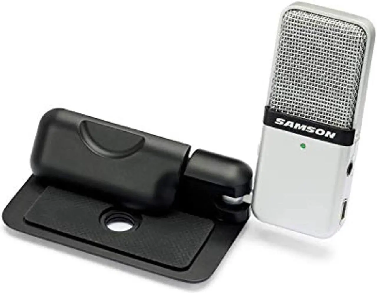 Alt view image 2 of 20 - Samson Go Mic USB Microphone for Mac and PC Computers (Silver)