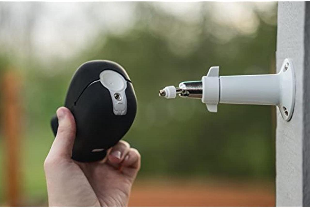 Alt view image 9 of 12 - Arlo Adjustable Indoor / Outdoor Mount for Arlo Wire-Free Security Camera - White - VMA1000-10000S