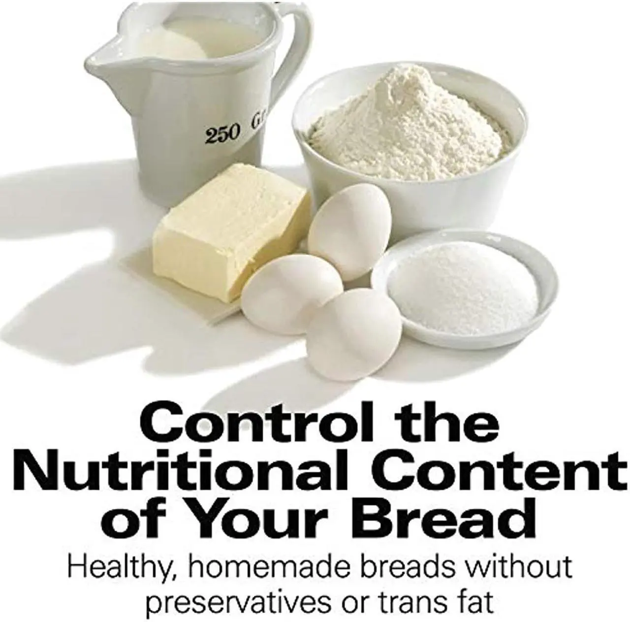 Alt view image 8 of 11 - Homebaker 2lbs Bread Machine    With Gluten Free Setting