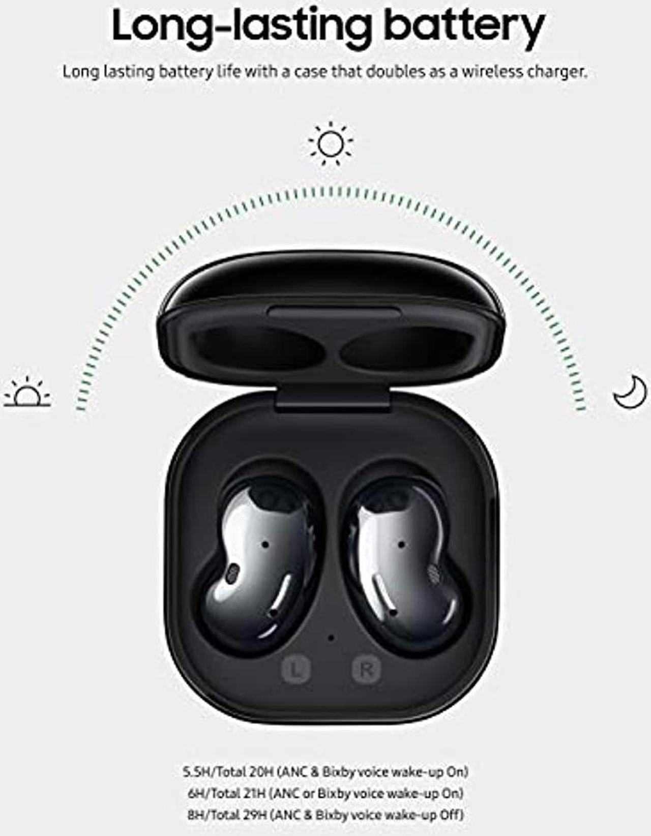 Alt view image 10 of 19 - Samsung Galaxy Buds - Mystic Black