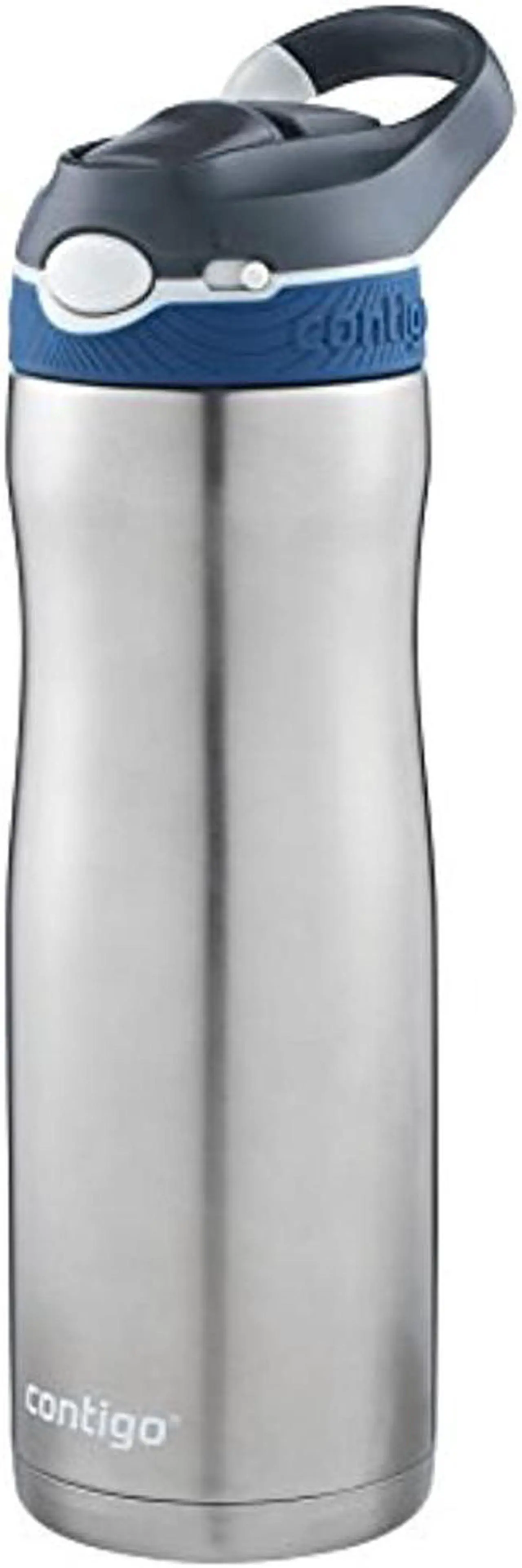 Alt view image 7 of 12 - Contigo 20 oz. Ashland Chill Autospout Stainless Steel Water Bottle - Monaco