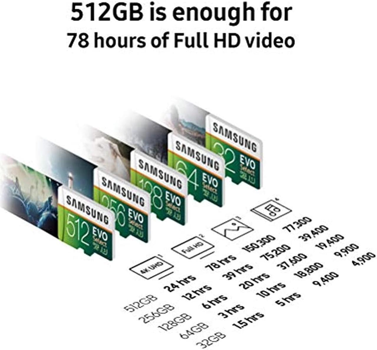 Alt view image 14 of 15 - Samsung EVO Select 128 GB microSDXC