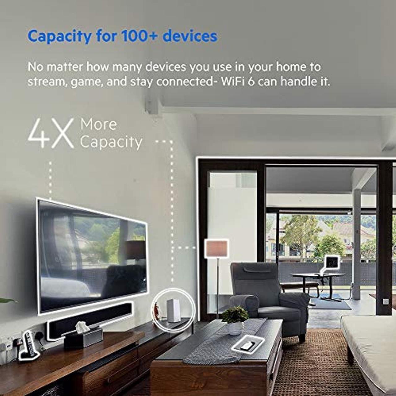 Alt view image 5 of 20 - Linksys Velop MX10 IEEE 802.11ax Ethernet Wireless Router MX10600