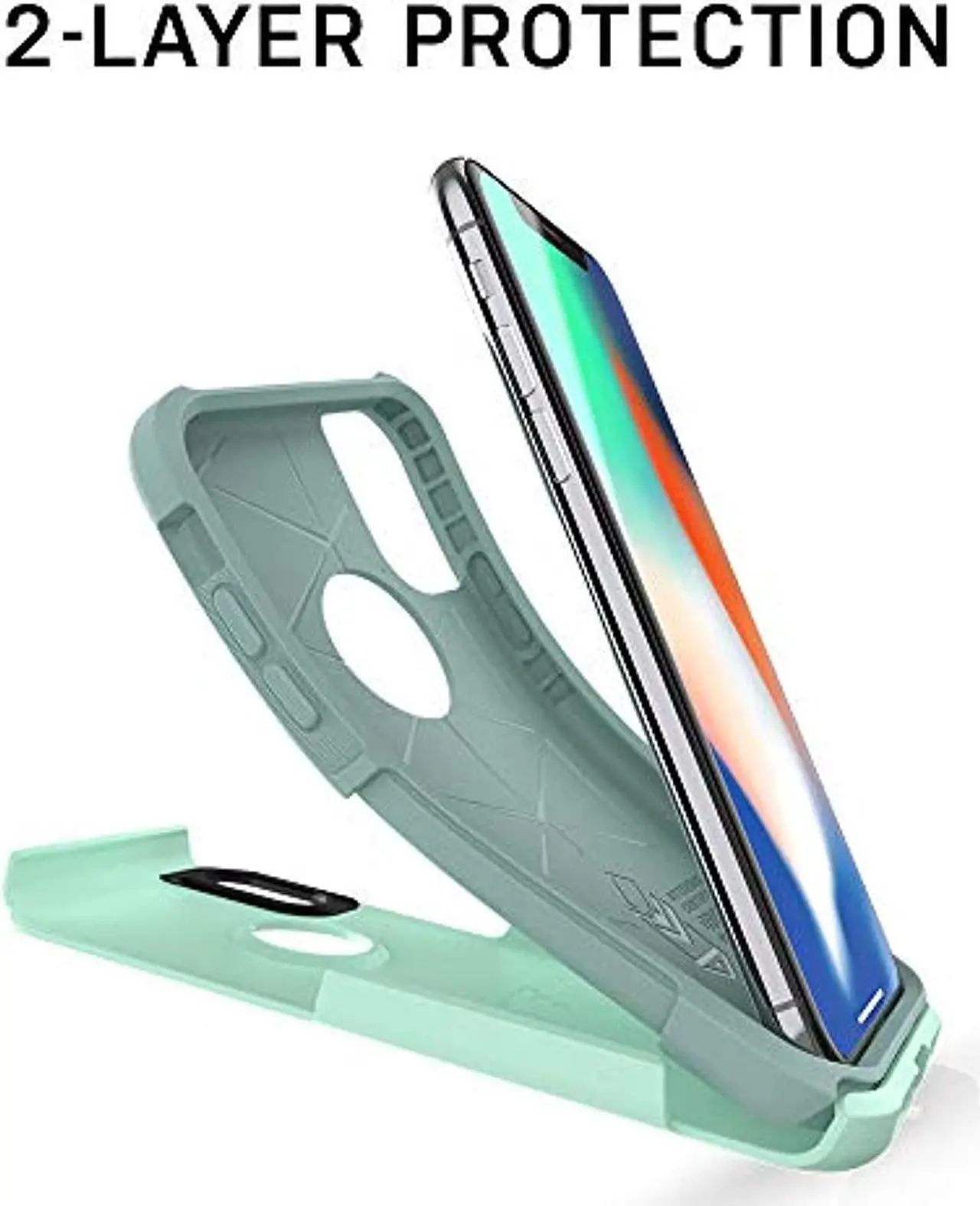Alt view image 5 of 8 - OtterBox Commuter Series Case for iPhone XR - Ocean Way