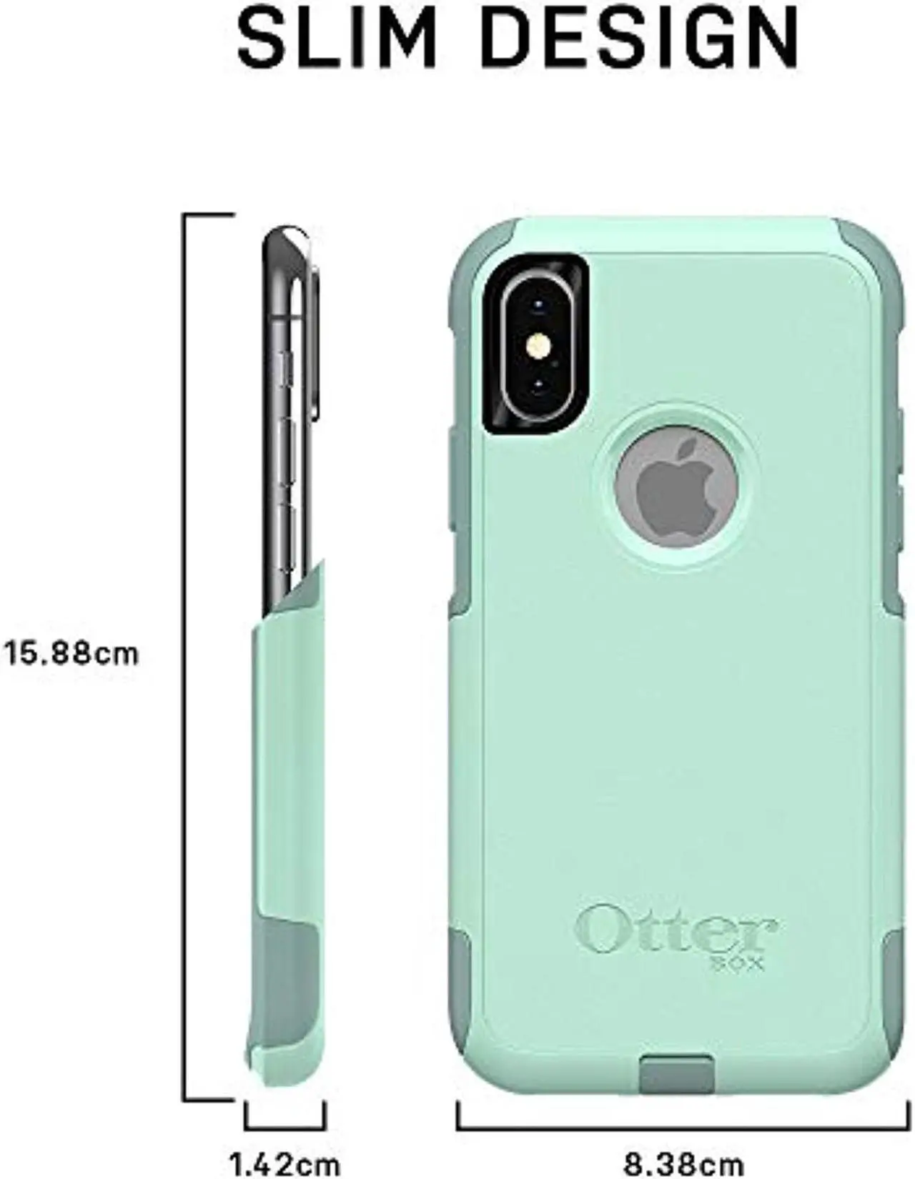 Alt view image 4 of 8 - OtterBox Commuter Series Case for iPhone XR - Ocean Way