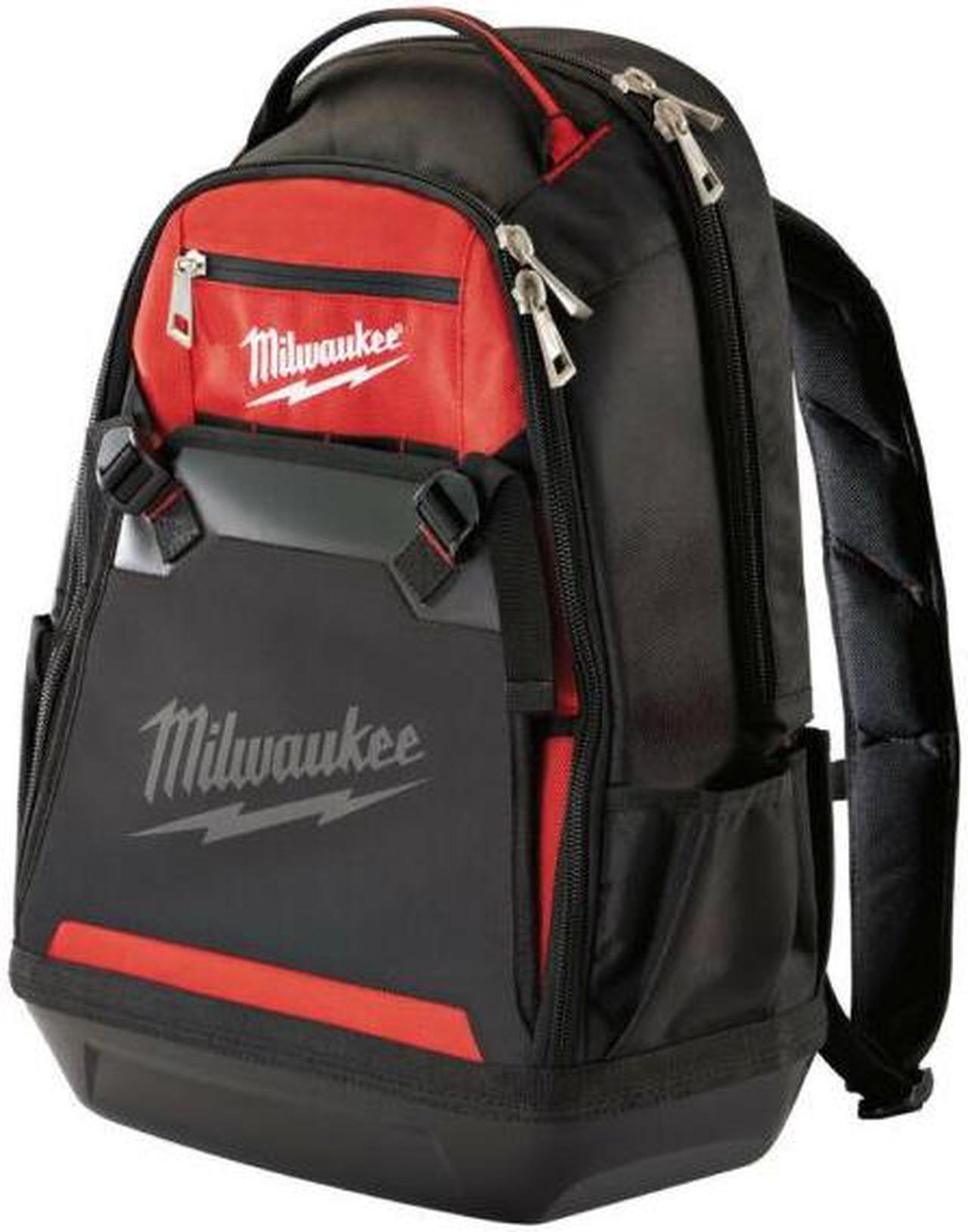 Alt view image 8 of 17 - Jobsite Backpack Milwaukee Tool Holders 48-22-8200 045242333943