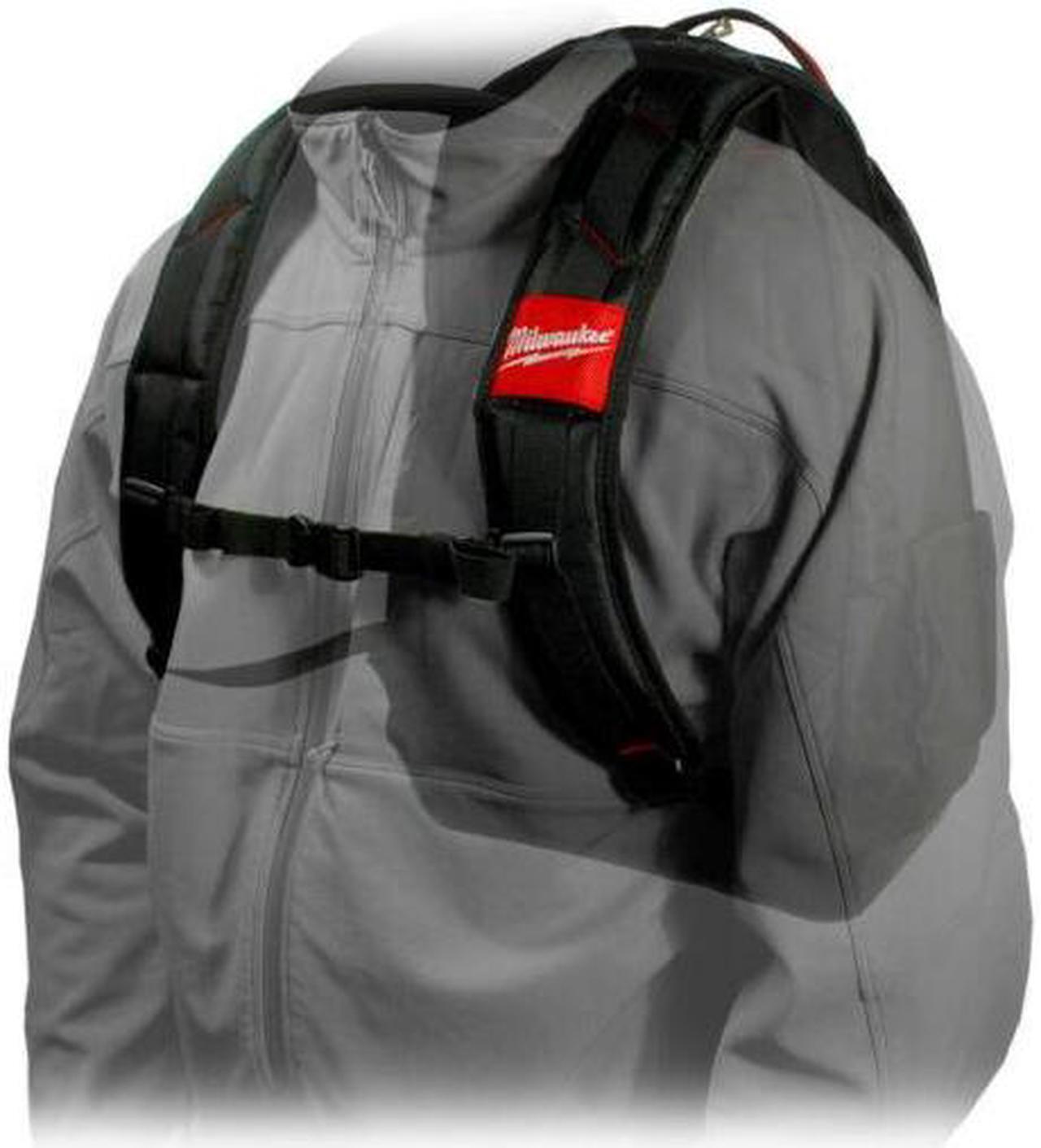 Alt view image 6 of 17 - Jobsite Backpack Milwaukee Tool Holders 48-22-8200 045242333943