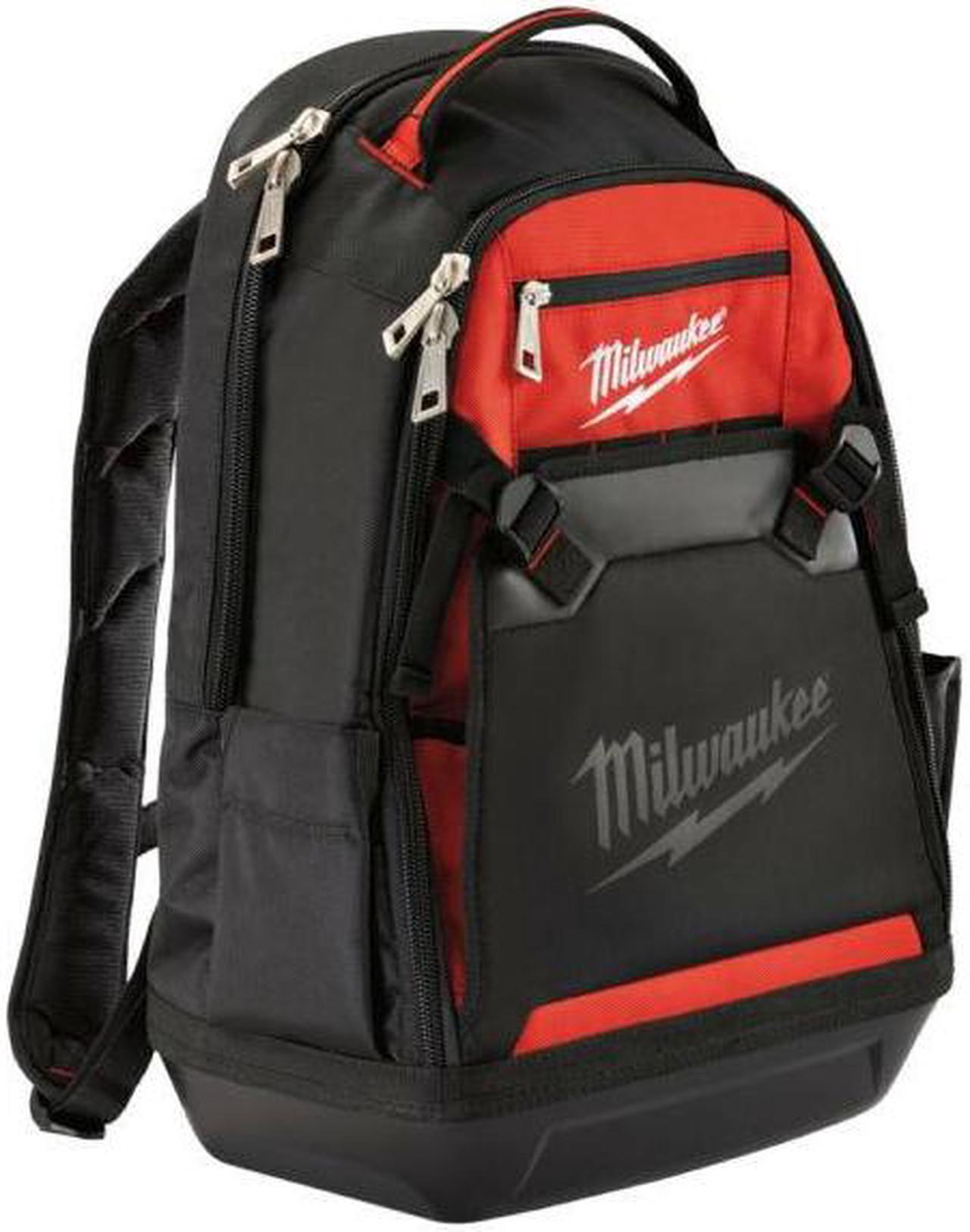 Alt view image 7 of 17 - Jobsite Backpack Milwaukee Tool Holders 48-22-8200 045242333943