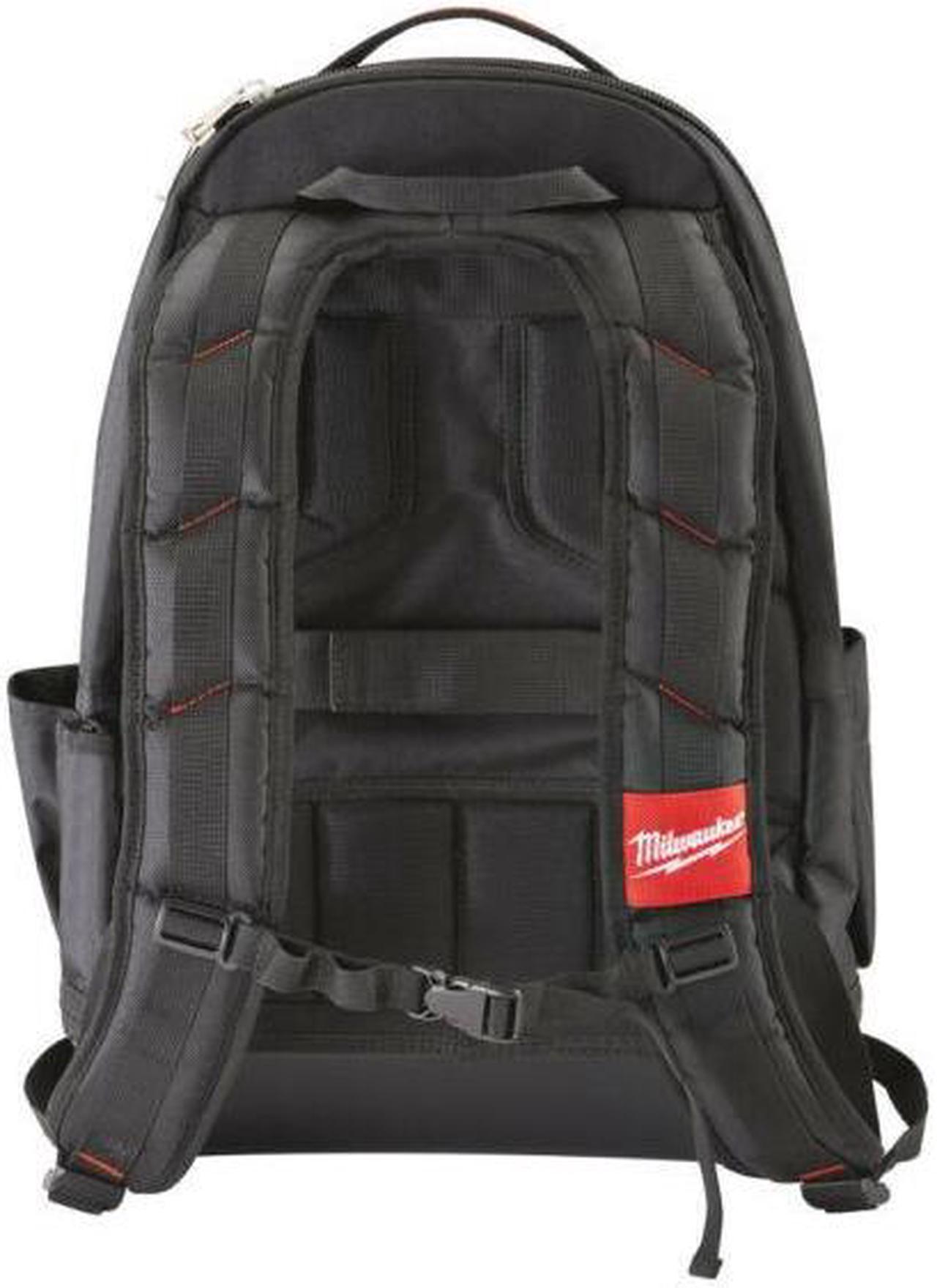 Alt view image 9 of 17 - Jobsite Backpack Milwaukee Tool Holders 48-22-8200 045242333943