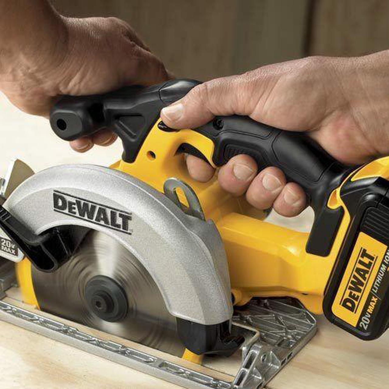 Alt view image 10 of 15 - Dewalt DCS391B 20V MAX Brushed Lithium-Ion 6-1/2 in. Cordless Circular Saw (Tool Only)