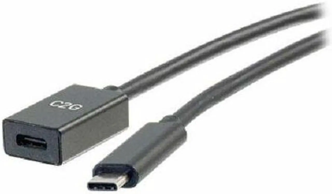 Alt view image 2 of 5 - C2G 28655 C2G 1FT USB C EXTENSION CABLE - 5G 3A - MALE TO FEMALE - USB TYPE C EXTENSION CA
