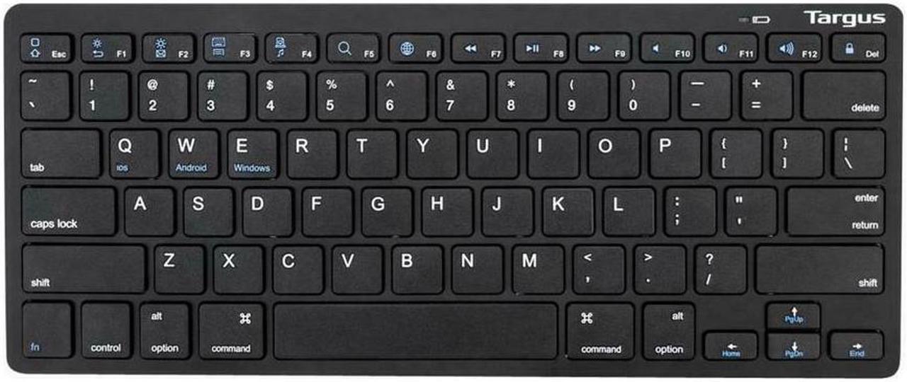 Alt view image 3 of 20 - Targus KB55 Multi-Platform Bluetooth Keyboard - AKB55TT