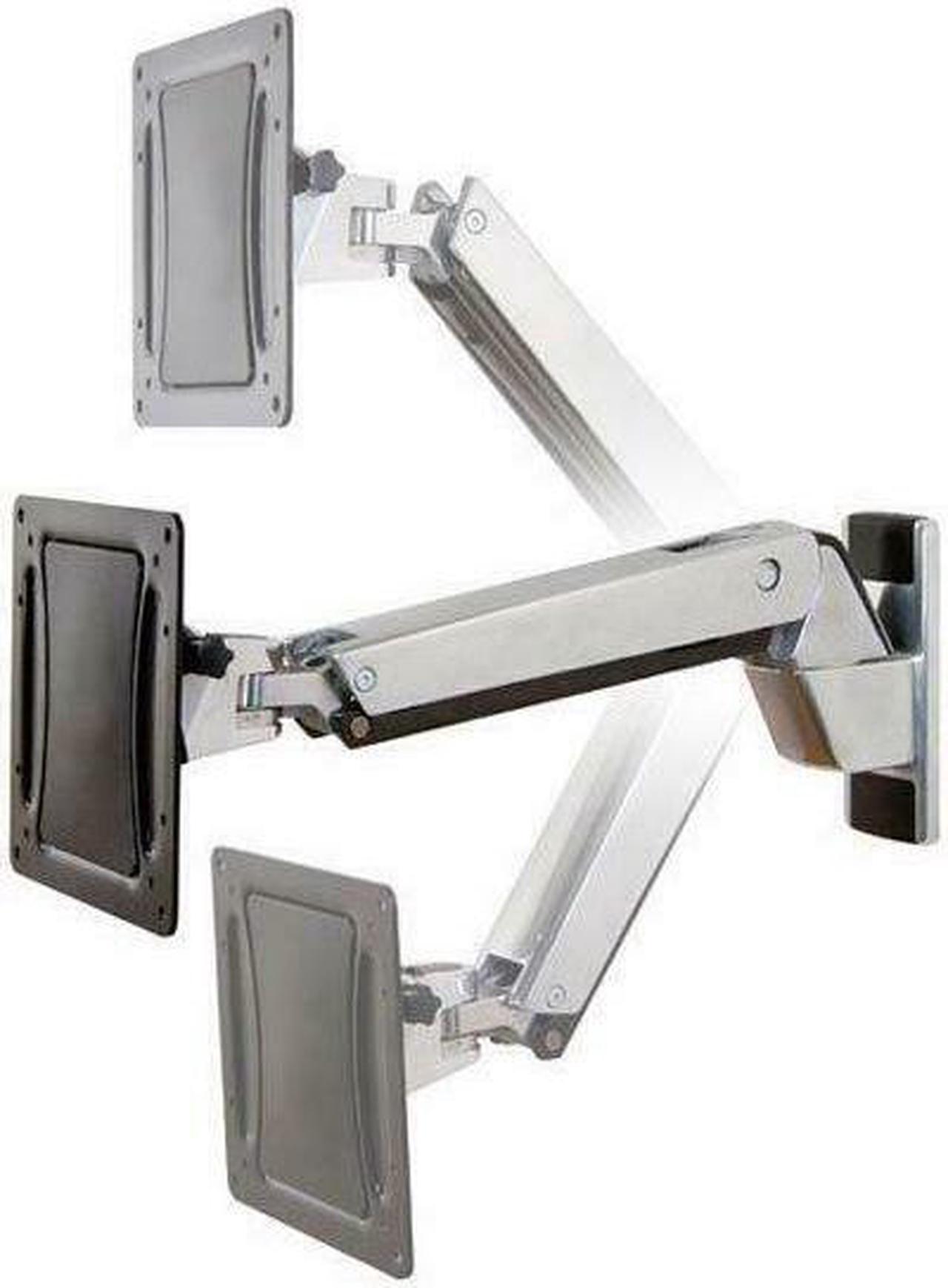 Ergotron - 45-296-026 - Ergotron Mounting Arm for Flat Panel Display - Polished Aluminum, Black - 30 to 55 Screen