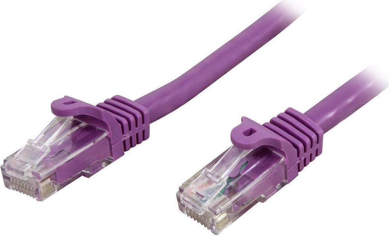 50FT CAT6 PURPLE GIGABIT RJ45