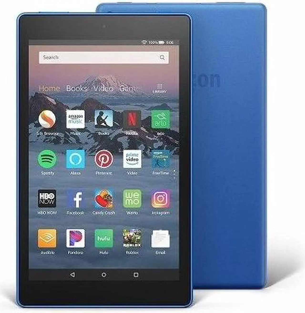 Alt view image 20 of 20 - Amazon Fire HD 8 Tablet 16GB 8" HD Display with Alexa, Blue