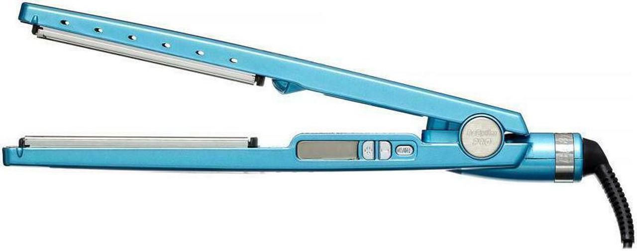 Alt view image 10 of 20 - BaByliss: Pro Nano Titanium Blue Flat Iron, 1.25 inches