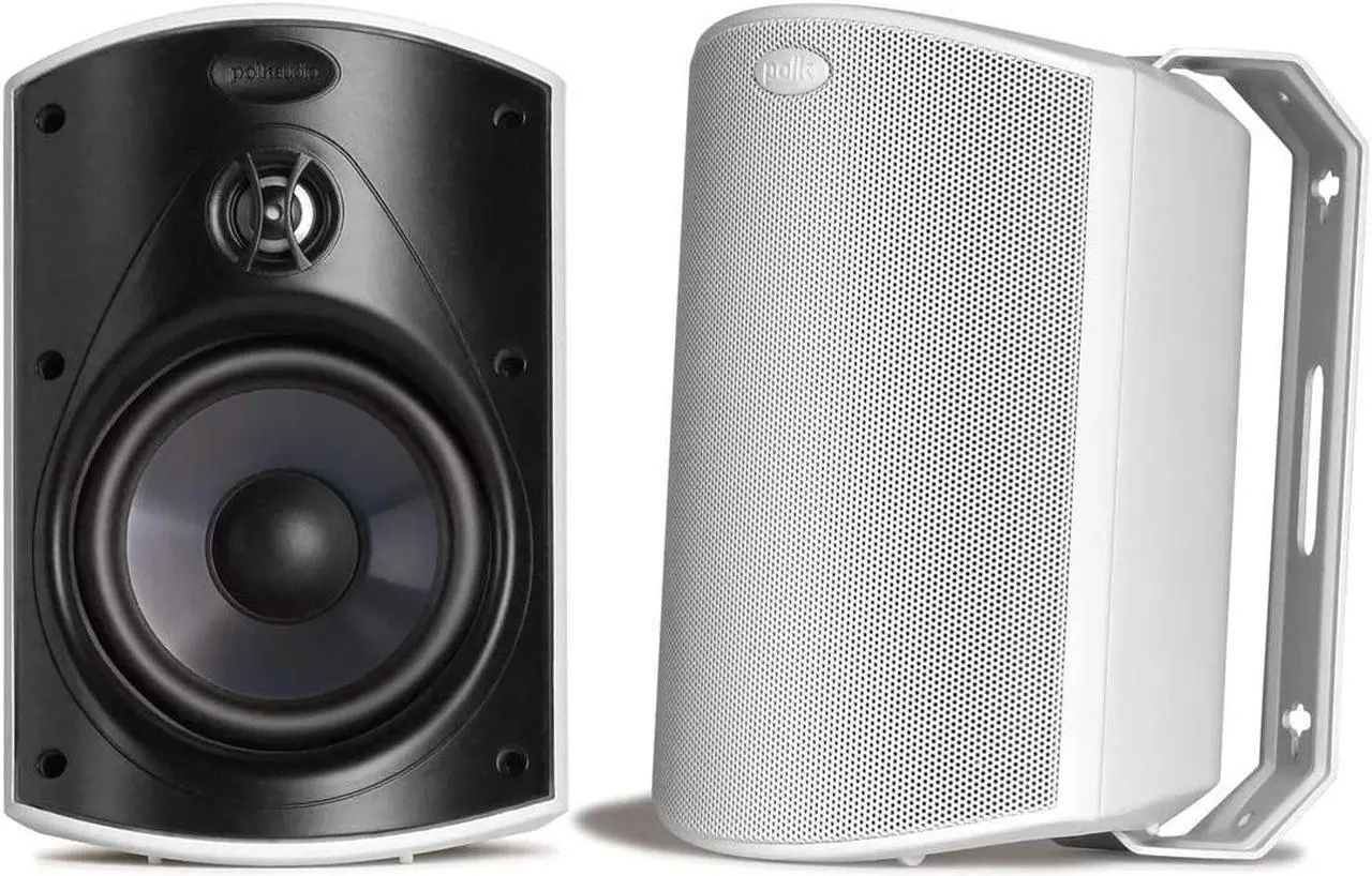Alt view image 9 of 16 - Polk Audio Atrium5 All Weather Outdoor Loudspeakers with 5" Drivers and 3/4" Tweeters (Pair/White)
