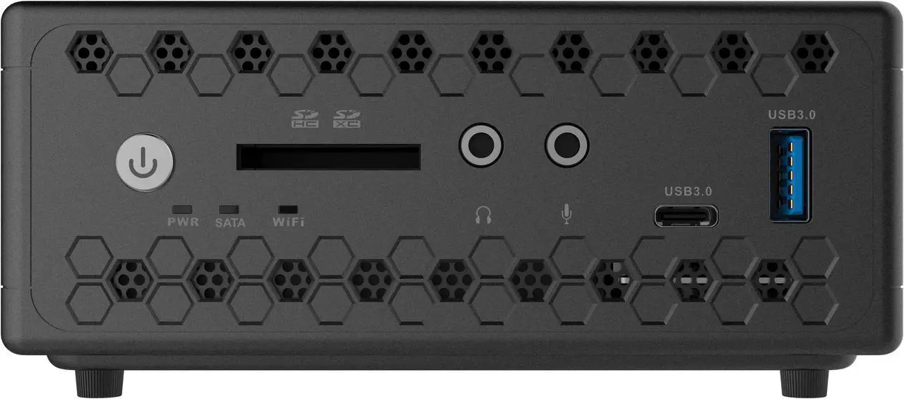 Alt view image 2 of 12 - ZOTAC ZBOX CI331 nano Fanless Silent Mini PC Intel N5100, Intel UHD Graphics, HDMI, VGA, DisplayPort , No Memory/Storage/OS Barebones System, ZBOX-CI331NANO-U