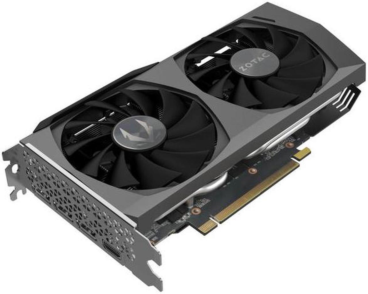 Alt view image 5 of 7 - ZOTAC GAMING GeForce RTX 3050 AMP 8GB GDDR6 128-bit 14 Gbps PCIE 4.0 Gaming Graphics Card, IceStorm 2.0 Advanced Cooling, FREEZE Fan Stop, Active Fan Control, ZT-A30500F-10M