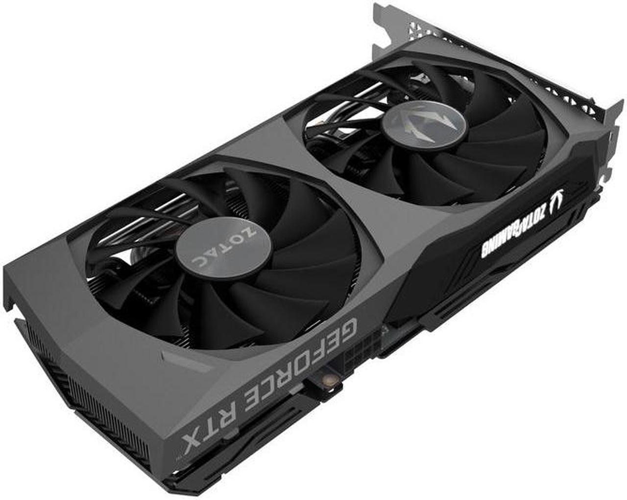 Alt view image 6 of 7 - ZOTAC GAMING GeForce RTX 3050 AMP 8GB GDDR6 128-bit 14 Gbps PCIE 4.0 Gaming Graphics Card, IceStorm 2.0 Advanced Cooling, FREEZE Fan Stop, Active Fan Control, ZT-A30500F-10M