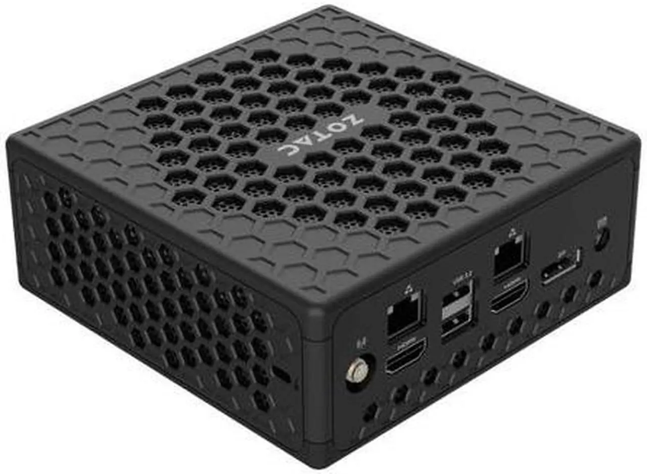 Alt view image 5 of 9 - ZOTAC ZBOX CI337 NANO Fanless Silent Mini PC Intel Processor N100, Intel UHD Graphics, HDMI, DisplayPort , No Memory/Storage/OS Barebones System, ZBOX-CI337NANO-U