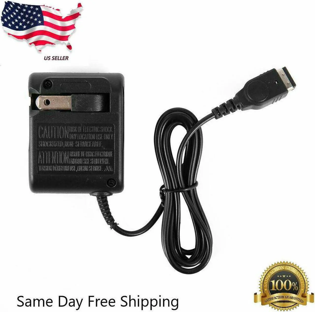 Main image of New AC Wall Charger for  Game Boy Advance SP or DS -- GBA SP / NDS