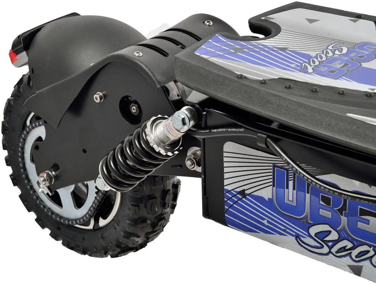 Alt view image 7 of 7 - 1600w Electric Scooter Black
