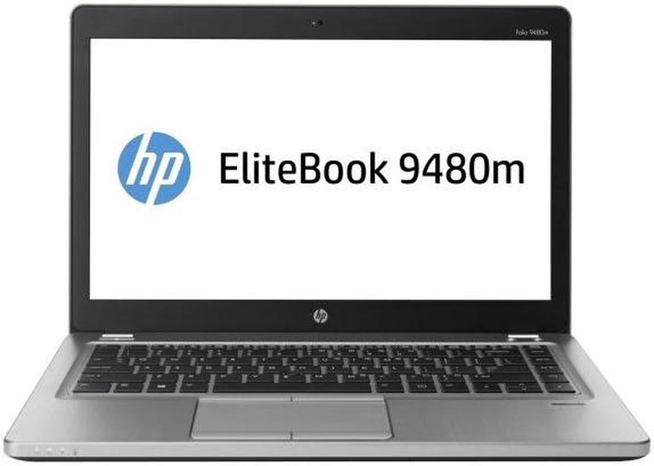 HP Elitebook Folio 9480M Core i5-4310U 2.7GHz 8GB 180GB 14" Laptop Grade B