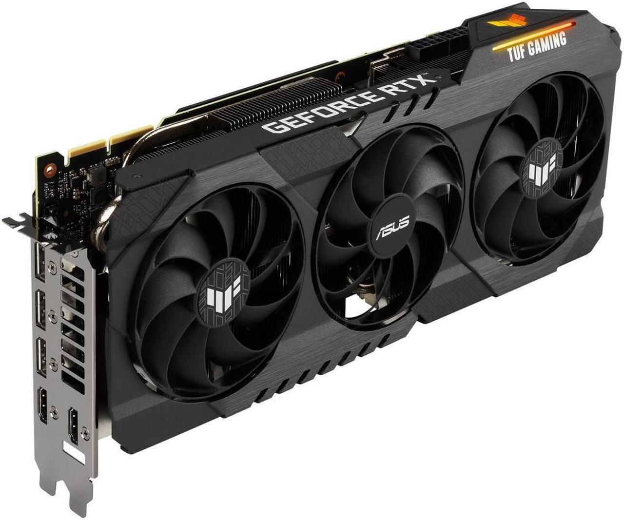 Alt view image 9 of 13 - ASUS TUF Gaming GeForce RTX 3090 24GB GDDR6X PCI Express 4.0 x16 SLI Support Video Card TUF-RTX3090-O24G-GAMING