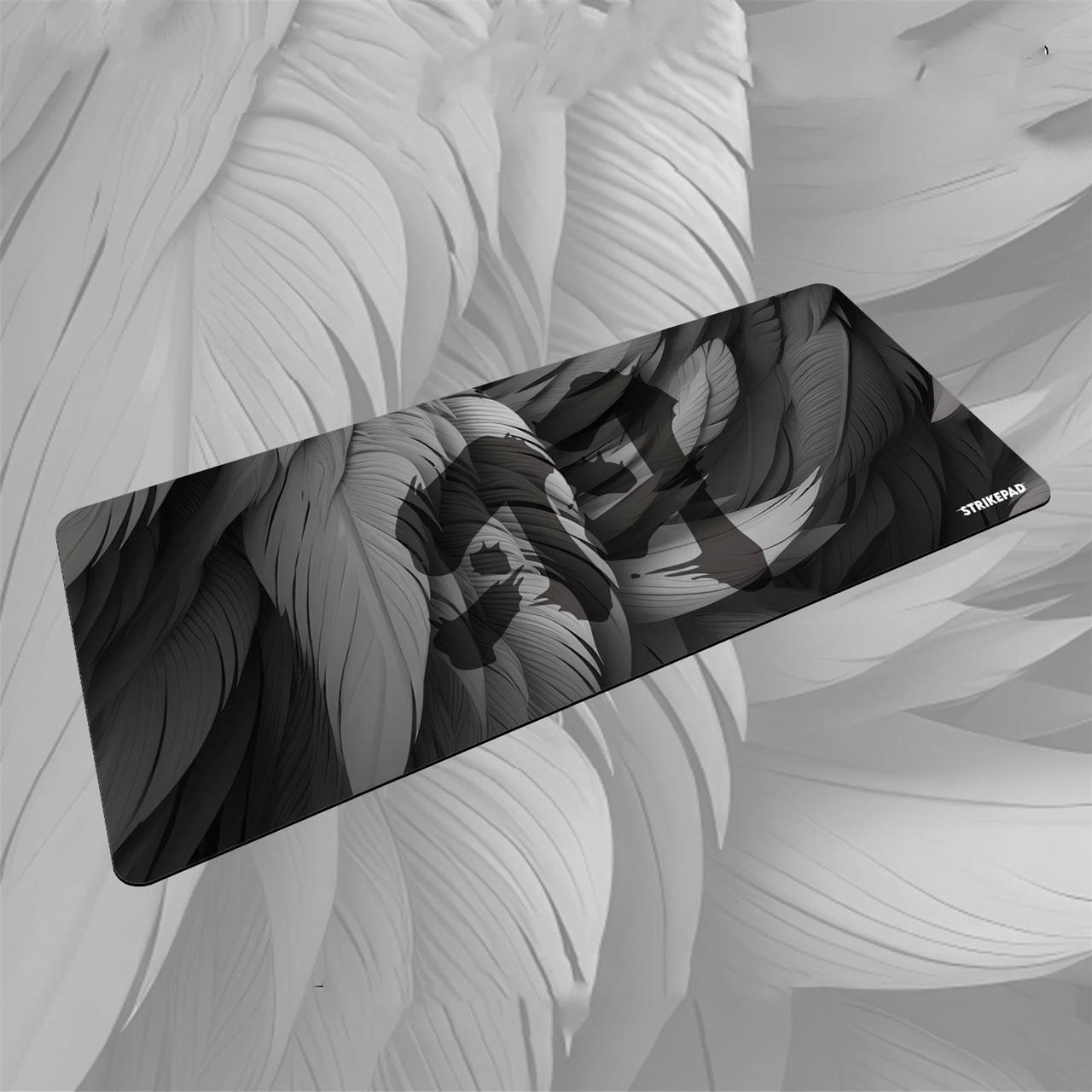 Main image of Fantech STRIKEPAD MST901,Holographic Design, Herringbone Rubber Base, Liquid Resistant Surface (90cm × 40cm), Black