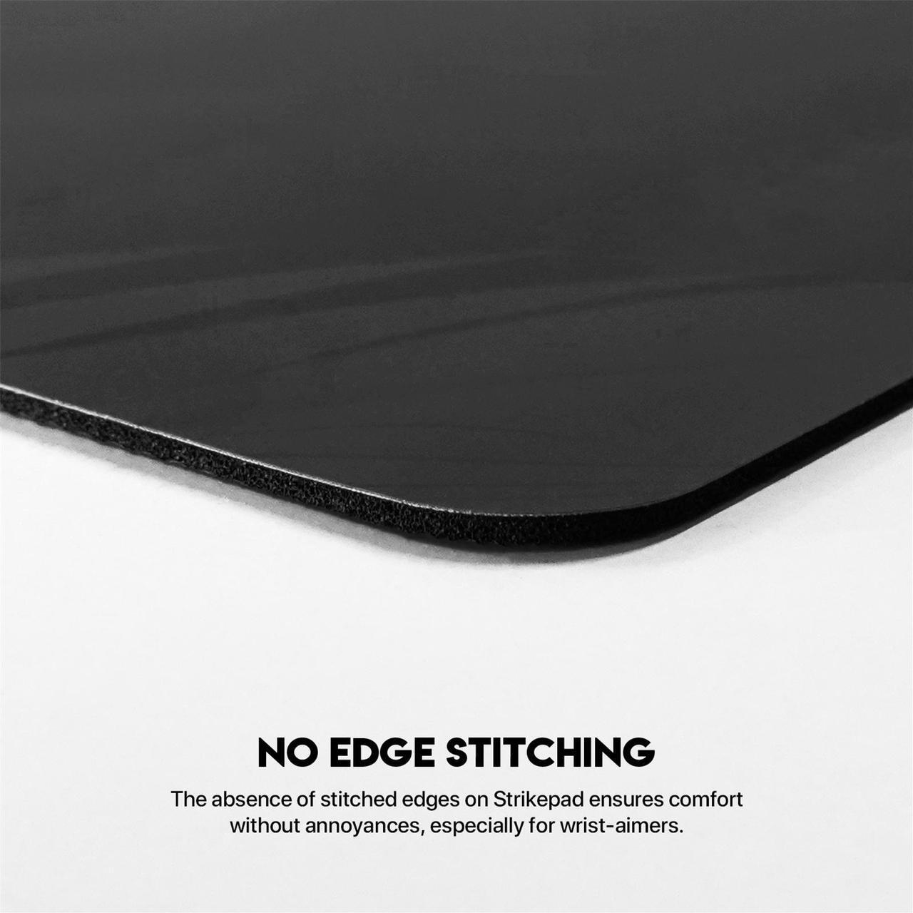 Alt view image 5 of 7 - Fantech STRIKEPAD MST901,Holographic Design, Herringbone Rubber Base, Liquid Resistant Surface (90cm × 40cm), Black