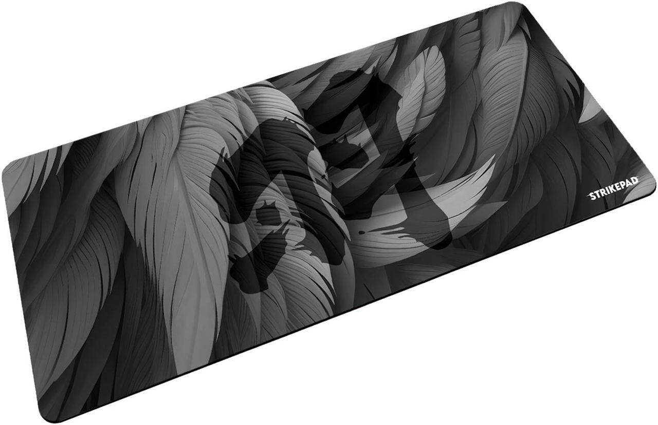 Alt view image 2 of 7 - Fantech STRIKEPAD MST901,Holographic Design, Herringbone Rubber Base, Liquid Resistant Surface (90cm × 40cm), Black