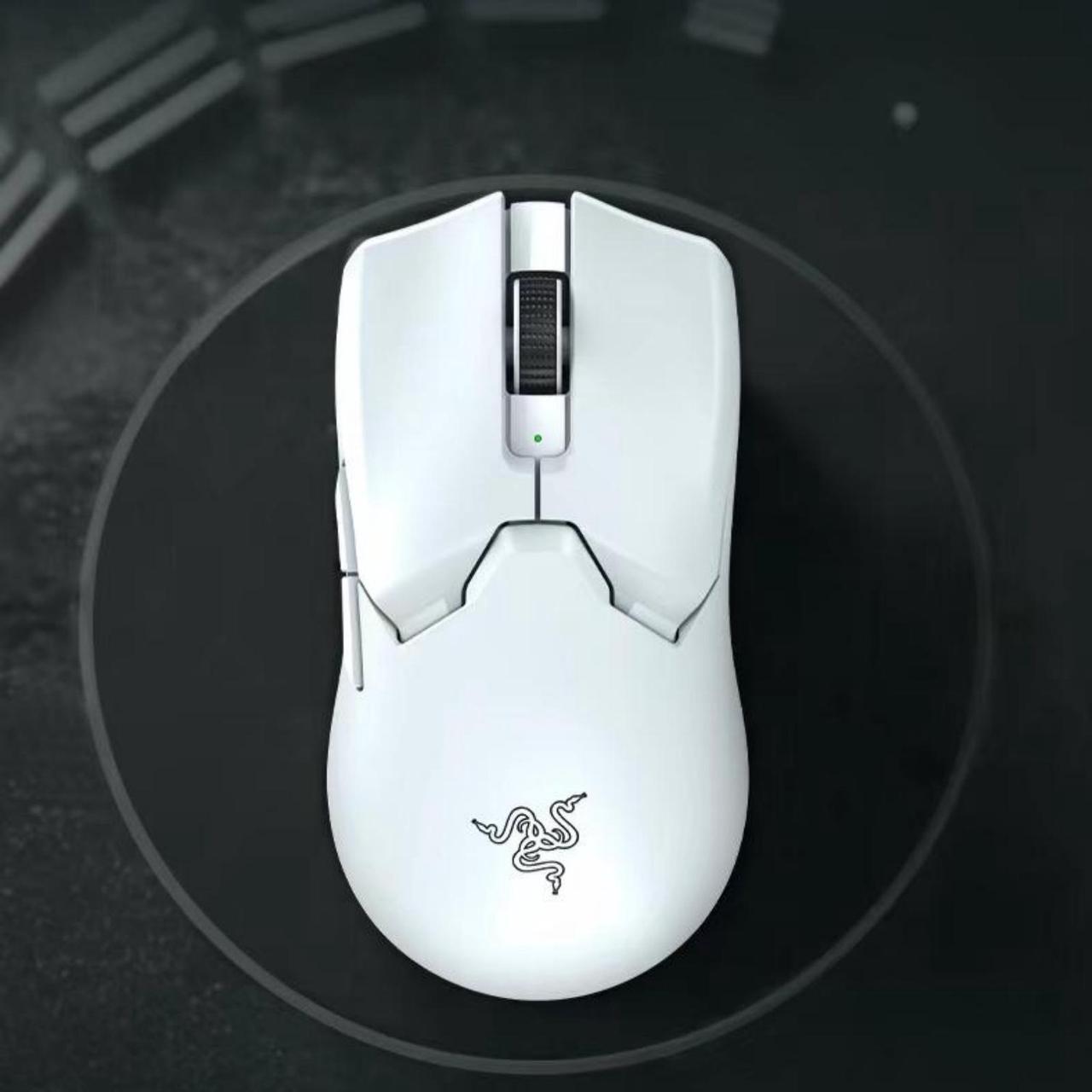 Alt view image 4 of 5 - AULA Viper V2 Pro HyperSpeed Wireless Gaming Mouse: 6 buttons,58g Ultra Lightweight - Gen-3-30K DPI Optical Sensor w/On-Mouse Controls - 90 Hour Battery - USB Type C Cable Included -white