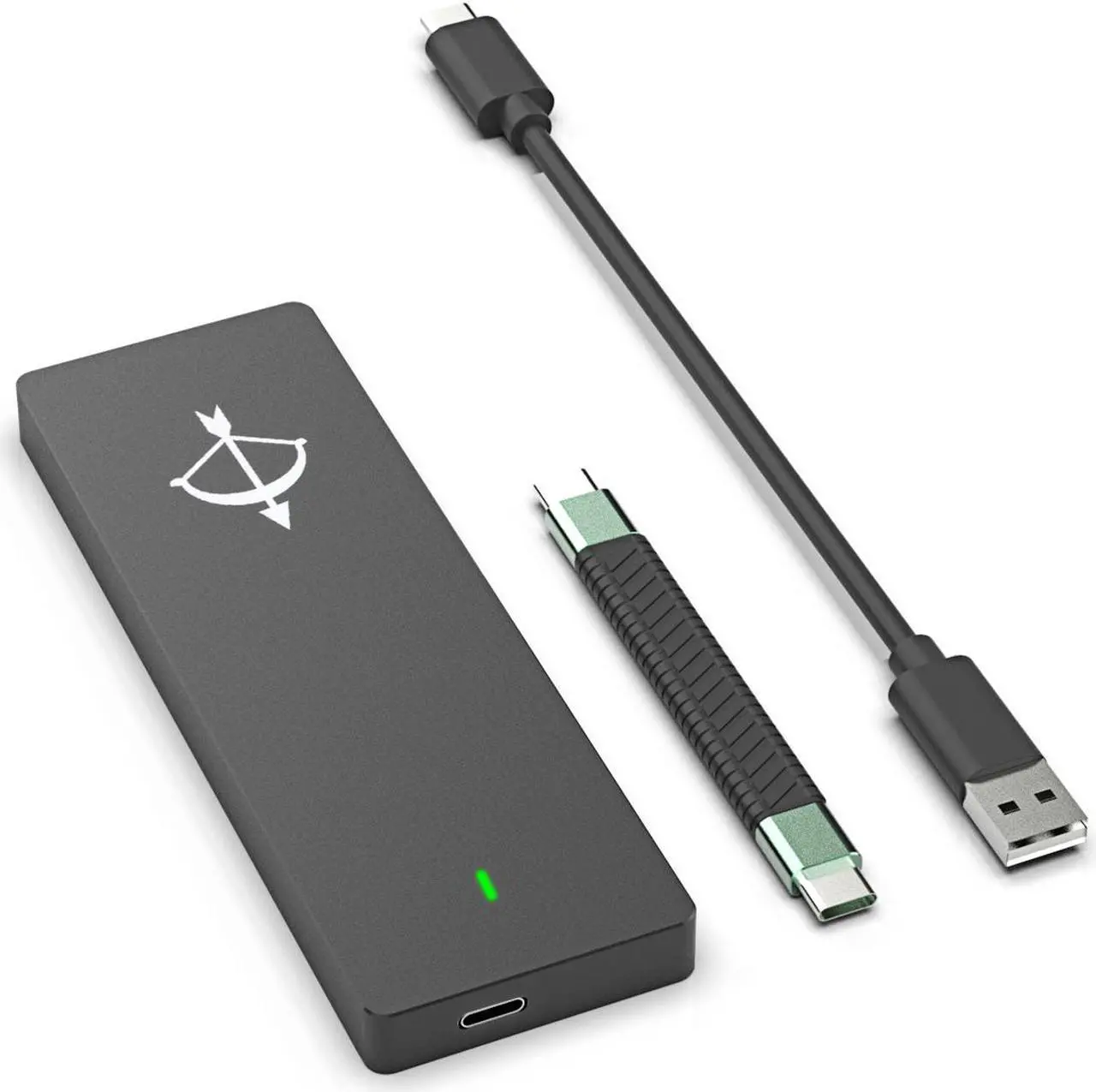Main image of GLOTRENDS M.2 22110 NVME Enclosure for M.2 Key-M NVME SSD (Sagittarius)