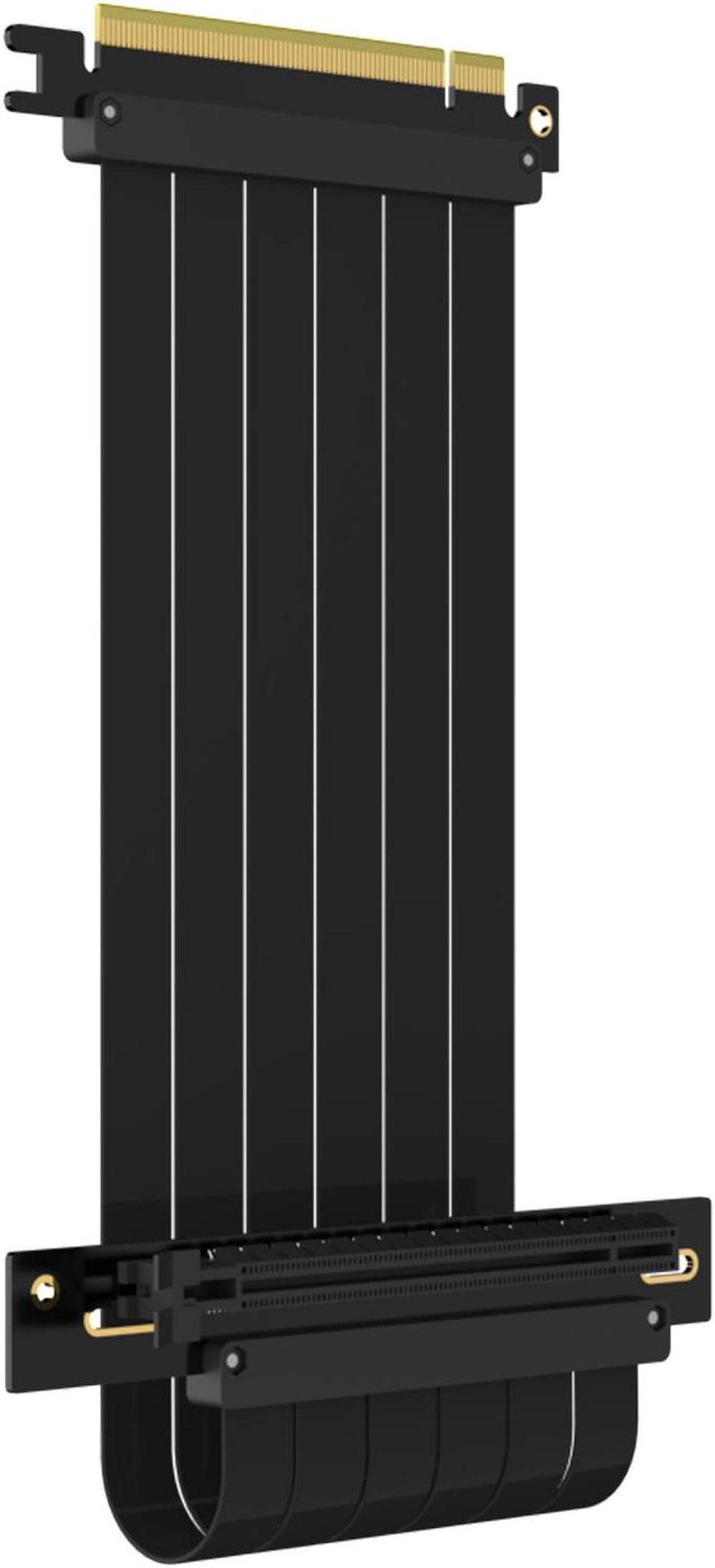 Main image of GLOTRENDS PCIe 3.0 X16 Riser Cable, Compatible with NVIDIA-RTX 2000/GTX1600 Series, AMD-RX6000/5000/500/400/Vega Series, etc.