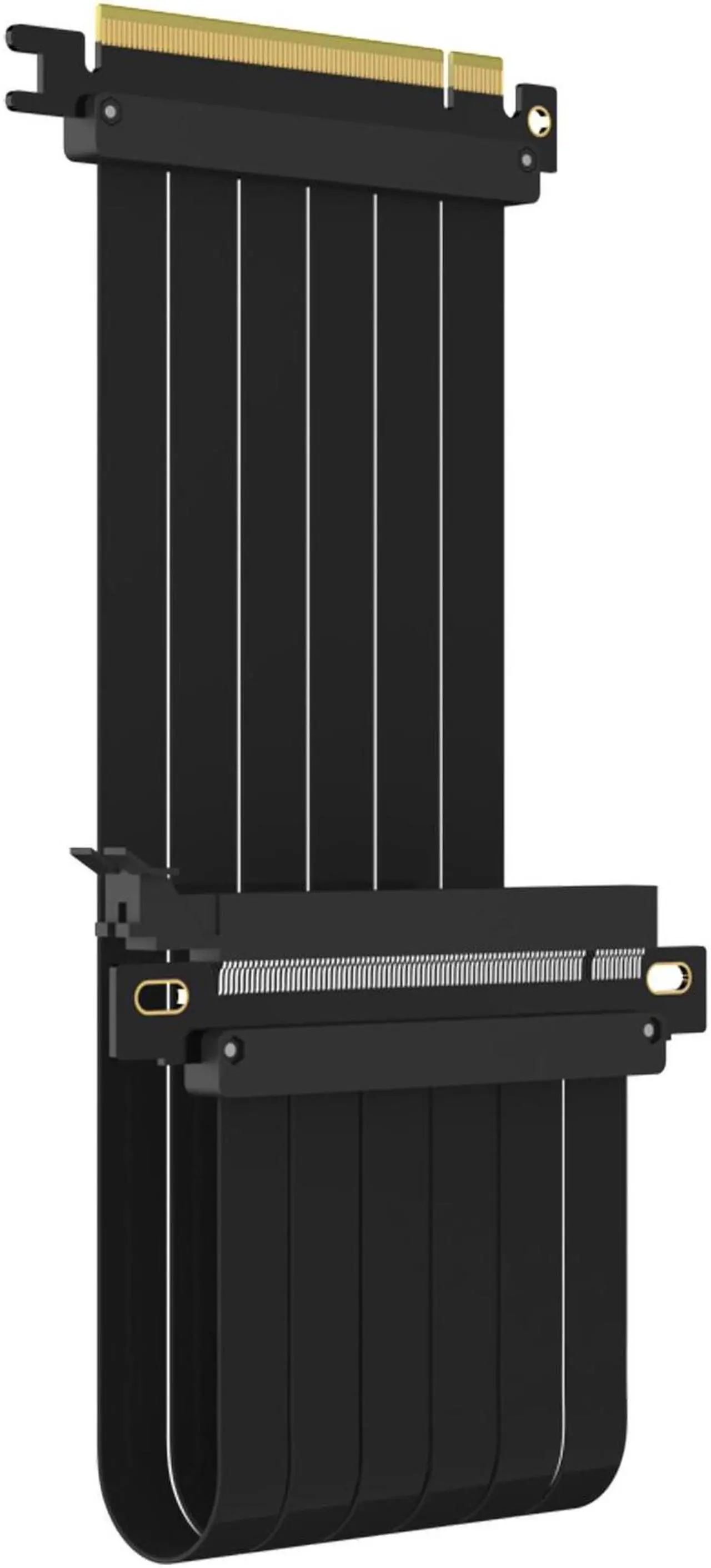 Main image of GLOTRENDS PCIe 3.0 X16 Riser Cable, Compatible with NVIDIA-RTX 2000/GTX1600 Series, AMD-RX6000/5000/500/400/Vega Series, etc.