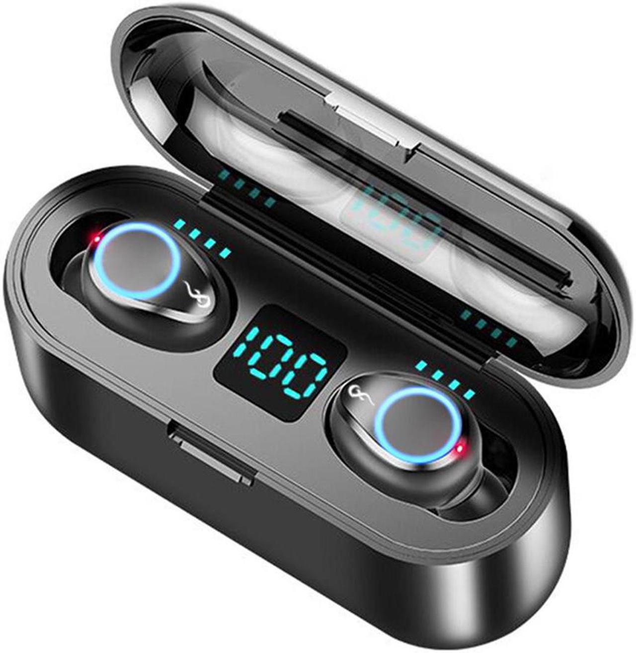 F9 TWS Wireless Earphones Mini Smart Touch Bluetooth Earphone 5.0 Wireless Earbuds Stereo Headset With 2000mAh Power Bank