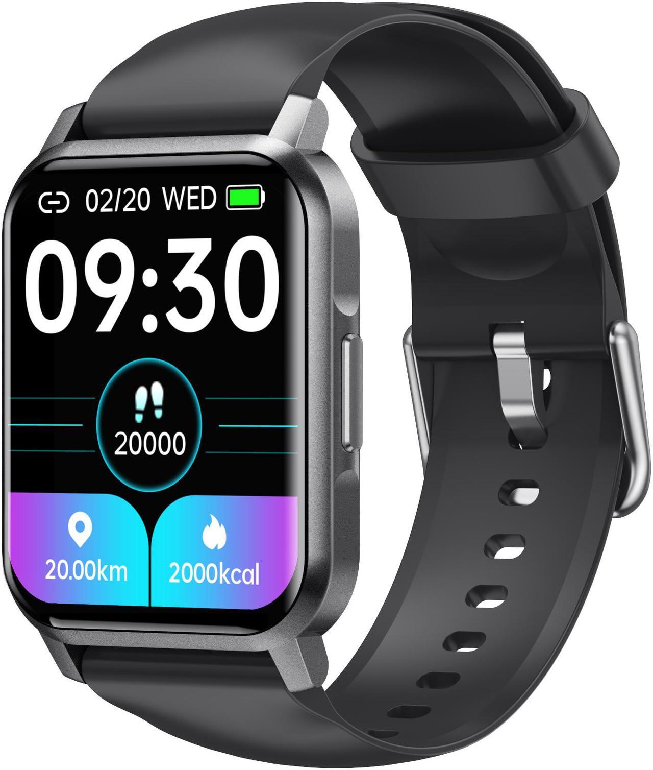 1.72" Smart Watch Women Men Electronics Sport Wrist Square Smartwatch Smart Clock Hours For iPhone IOS Android