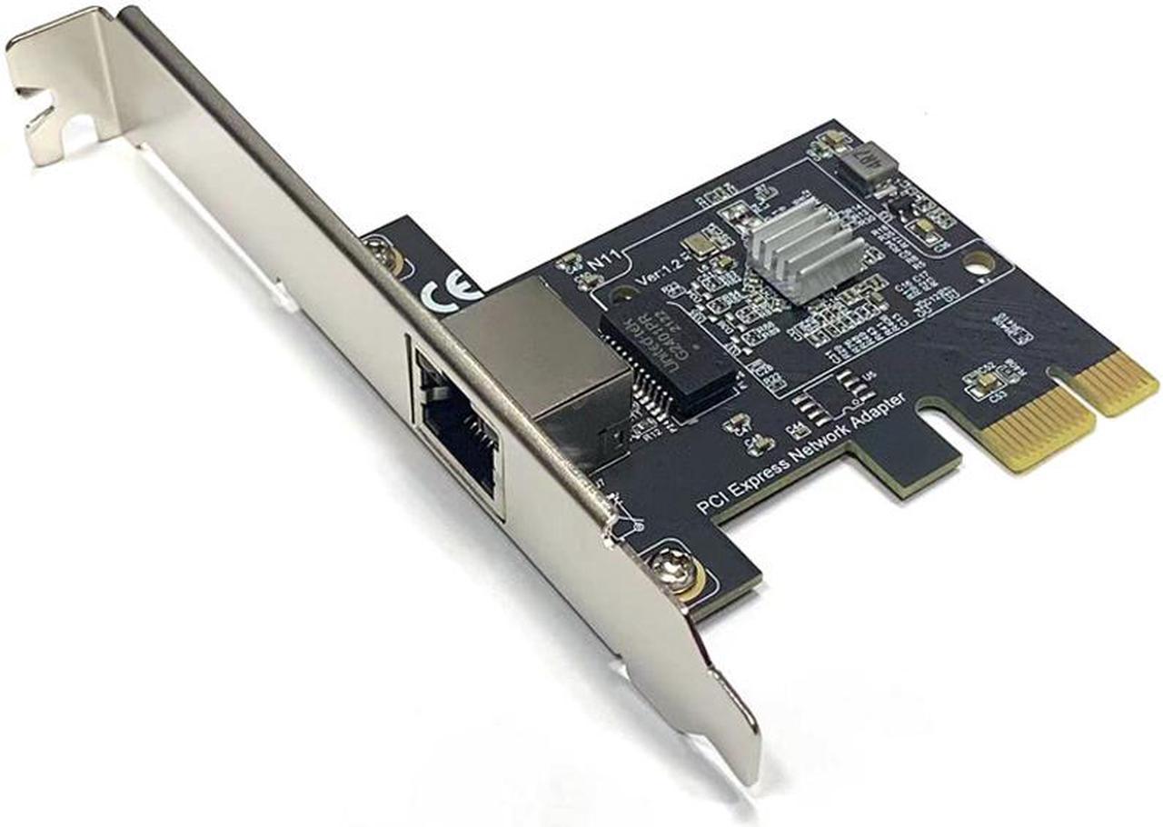 2.5G PCIe Gigabit Wired Network Card PCI Express Ethernet Network Adapter RTL8125 Chip Single Port RJ-45