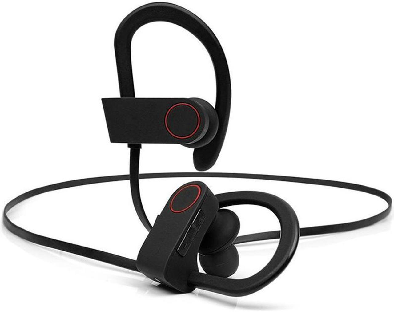 Alt view image 3 of 7 - IPX7 Waterproof Wireless Headset Sports Bass Wireless Bluetooth 5.0 Earphones With Microphone