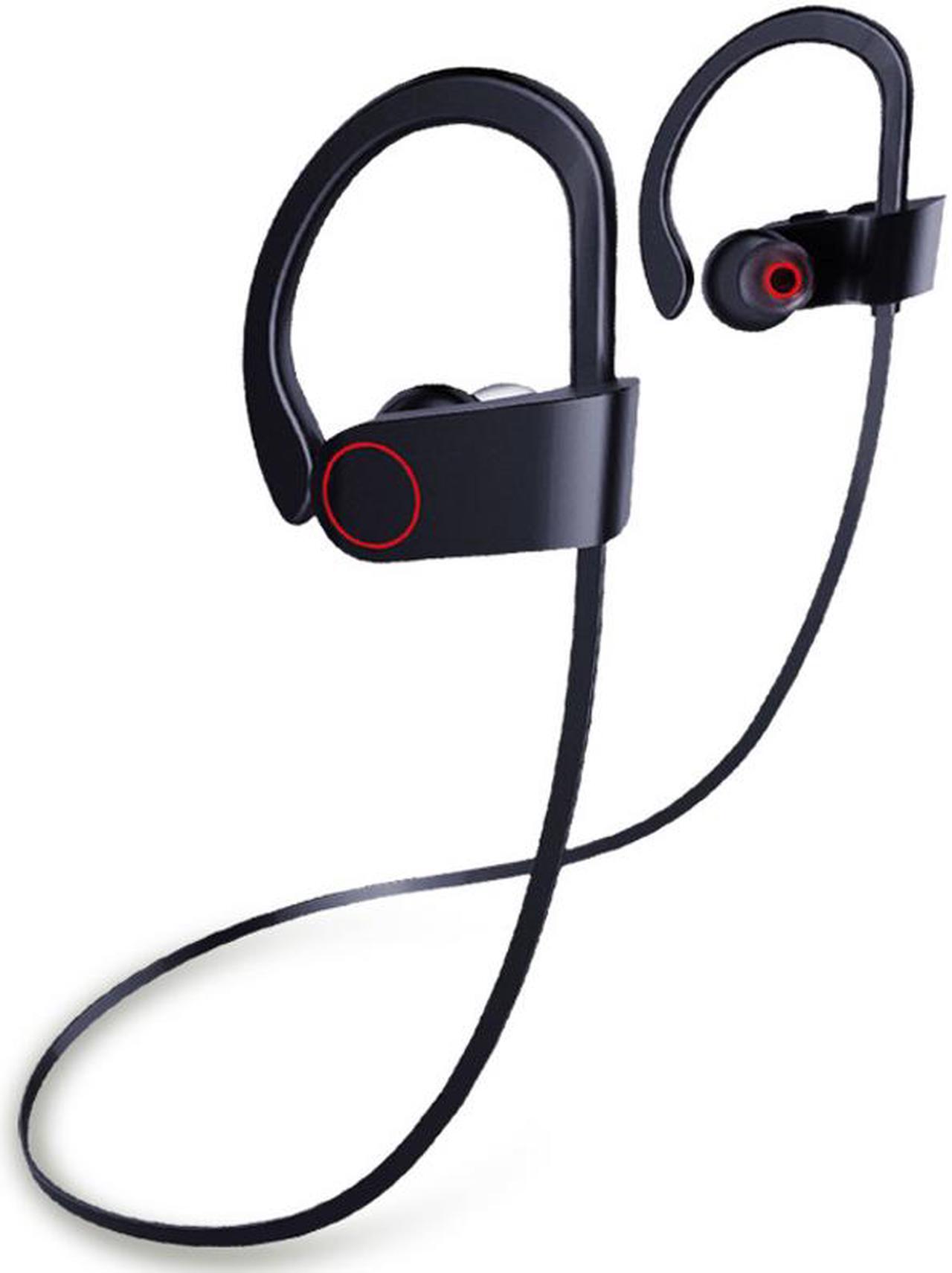 Alt view image 2 of 7 - IPX7 Waterproof Wireless Headset Sports Bass Wireless Bluetooth 5.0 Earphones With Microphone