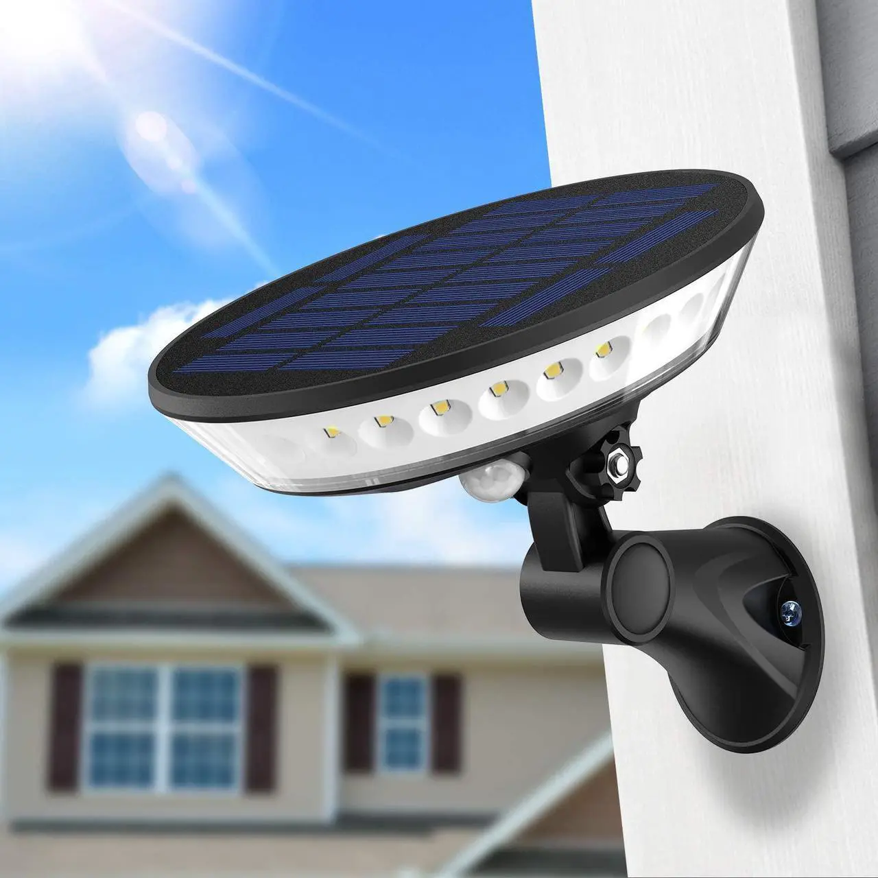Main image of Solar Motion Sensor Light Outdoor, New Upgrade Solar Lights Outdoor,Motion Solar Lights Outdoor Waterproof,Led Solar Lights Outdoor Motion Sensor,Super Bright Solar Sensor Lights