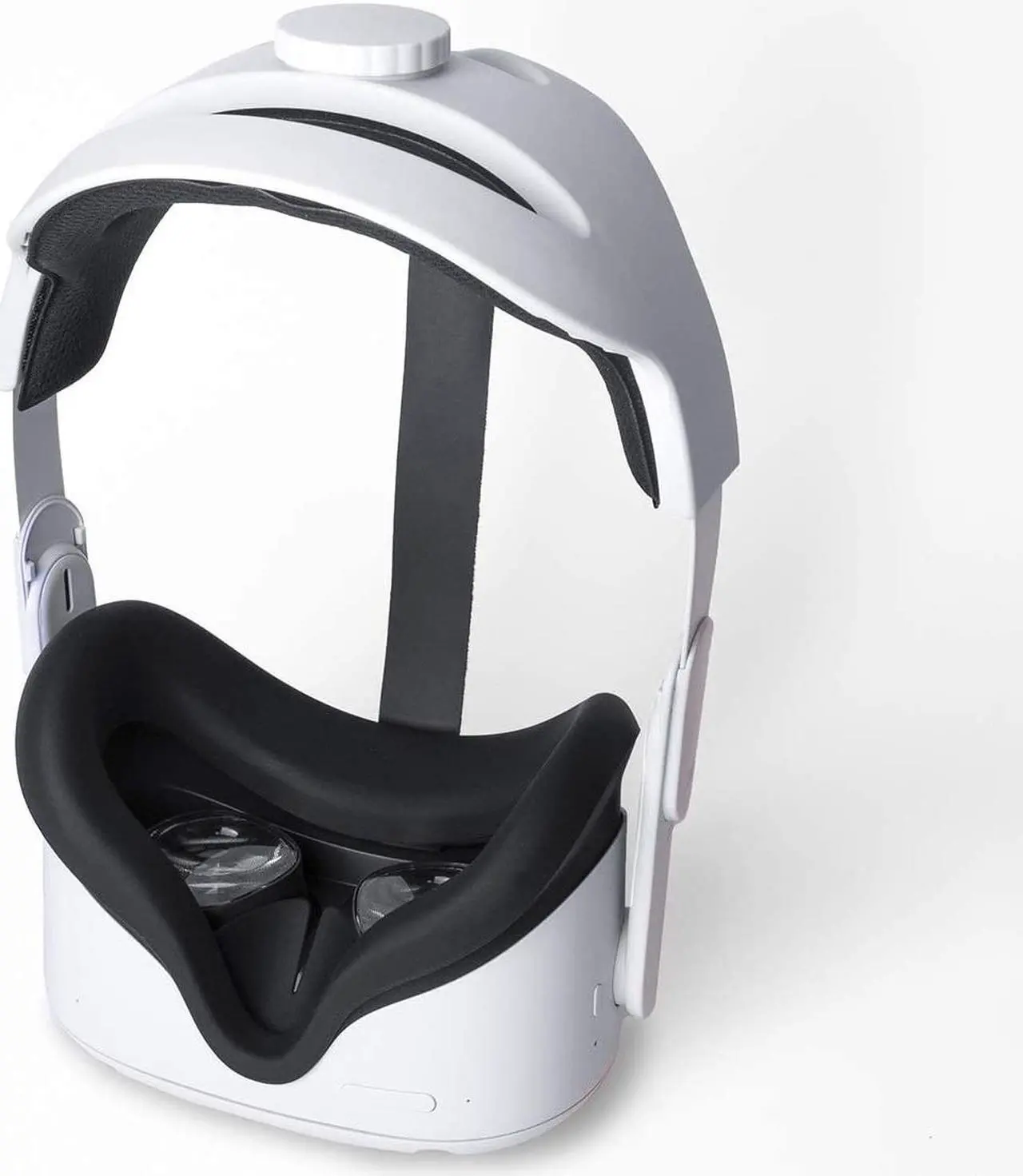 Alt view image 4 of 7 - VR Face Silicone Cover for Oculus Quest 2, Sweatproof Silicone Face Pad Mask & Face Cushion for Oculus Quest 2 VR Headset
