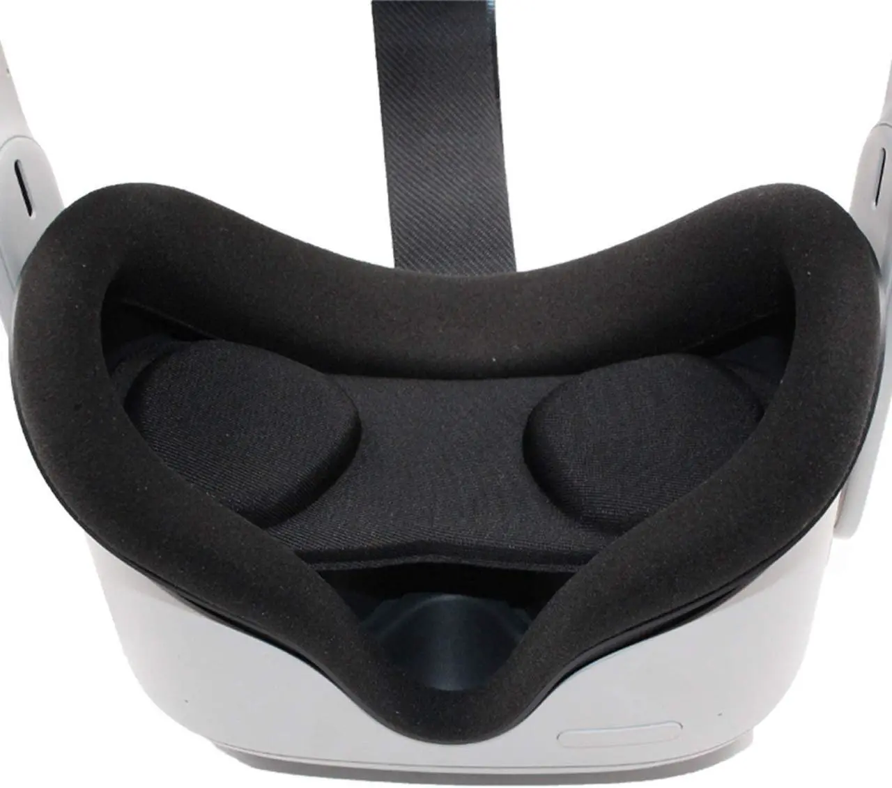 Alt view image 7 of 7 - VR Face Silicone Cover for Oculus Quest 2, Sweatproof Silicone Face Pad Mask & Face Cushion for Oculus Quest 2 VR Headset