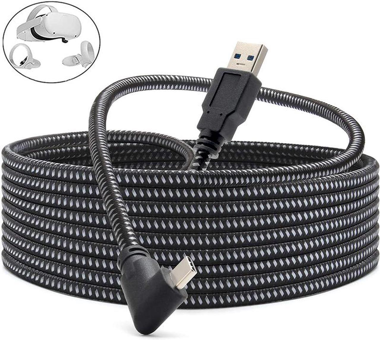 10Feet / 3M VR Link Cable Compatible for Oculus Quest 2, Fast Charging & PC Data Transfer USB C 3.2 Gen1 Cable for VR Headset and Gaming PC