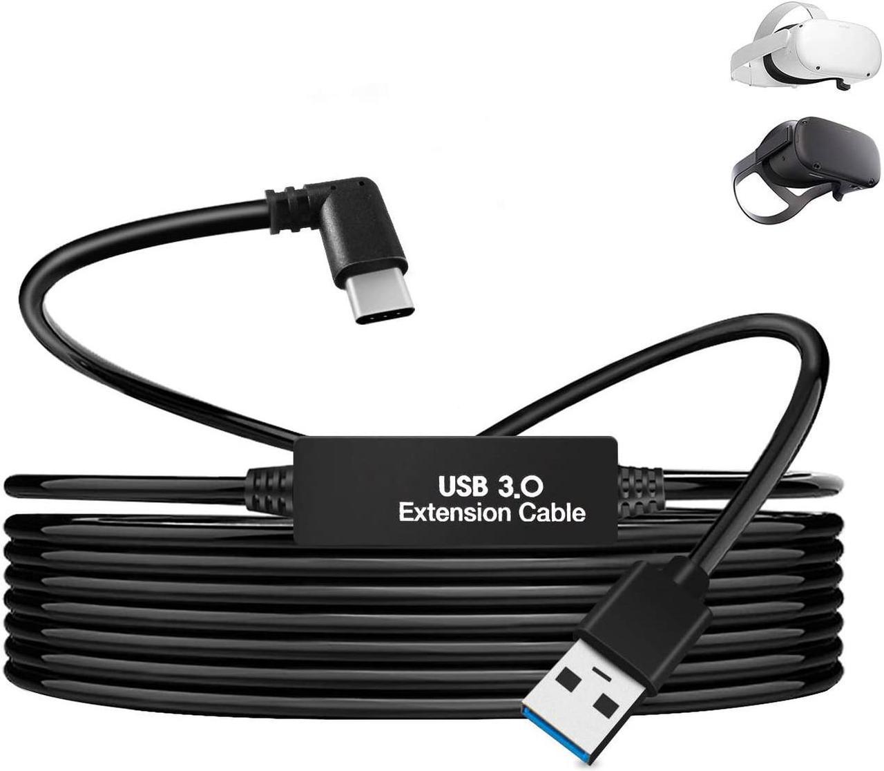 for Oculus 2 Link Cable 16ft, Quest 2 VR Link Cable, High Speed Data Transfer& Fast Charging USB C Cable,Compatible for Oculus Quest Headset and Gaming PC(with Signal Booster)